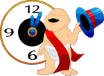 clock and babyny